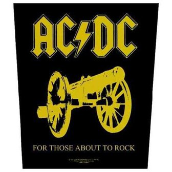 AC/DC backpatch - For Those About To Rock