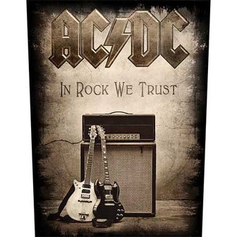 AC/DC backpatch - In Rock We Trust