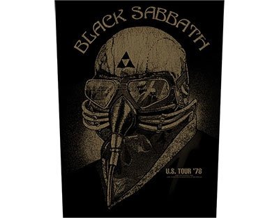 Black Sabbath backpatch - US Tour 78