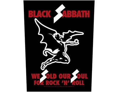 Black Sabbath backpatch - We Sold Our Souls
