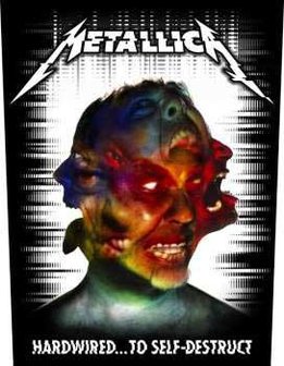 Metallica backpatch - Hardwired To Self-Destruct
