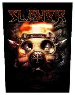 Slayer backpatch - Gas Mask