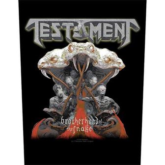 Testament backpatch - Brotherhood of the Snake