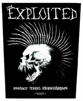 The Exploited backpatch - Beat the bastards