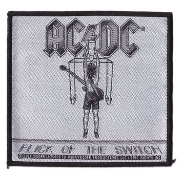 AC/DC patch - Flick on the switch