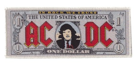 AC/DC patch - Bank Note