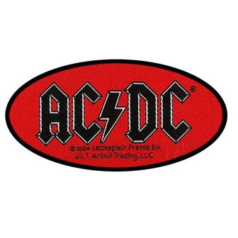 AC/DC patch - Oval Logo