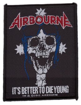 Airbourne patch - It&#039;s better to die young