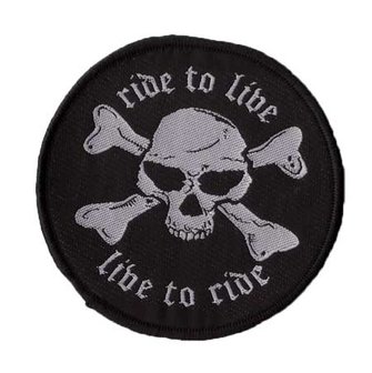Biker patch - Ride to Live