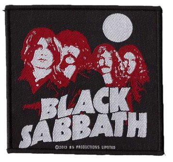Black Sabbath patch - Red Portraits