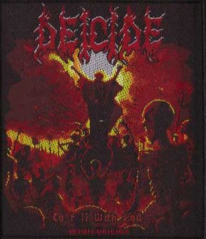 Deicide patch - To Hell With God