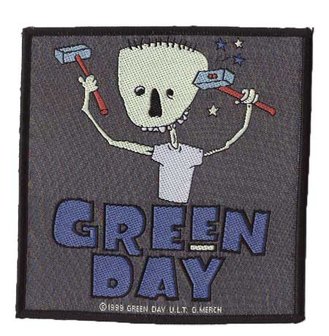 Green Day patch - Hammers