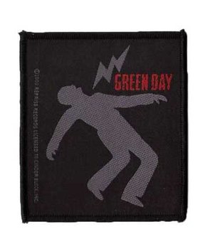 Green Day patch - Lightning Bolt