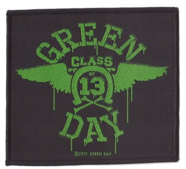 Green Day patch - Neon Wings