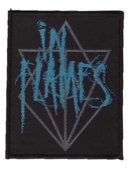 In Flames patch - Scratched Logo