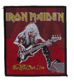 Iron Maiden patch - Fear of the Dark live