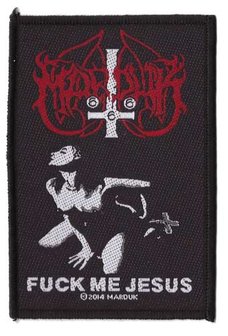 Marduk patch - Fuck Me Jesus