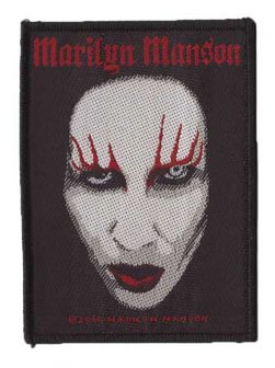 Marilyn Manson patch - Face