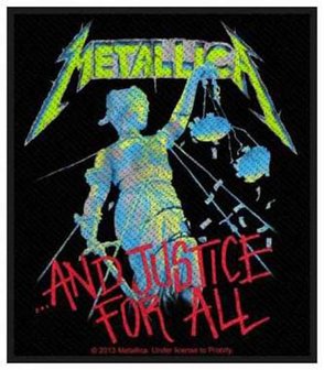 Metallica patch - ...And Justice For All