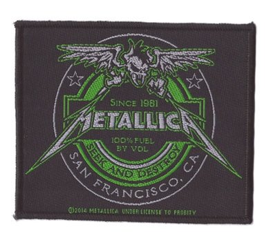 Metallica patch - Beer Label