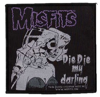 Misfits patch - Die Die My Darling