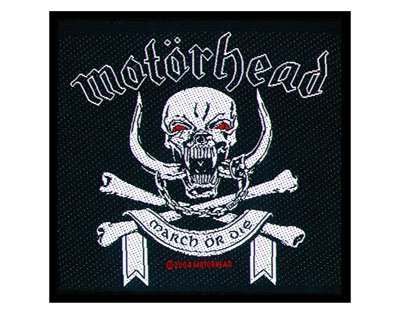 Motorhead patch - March Or Die