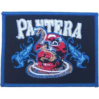 Pantera opstrijk patch - Skull &amp; Scorpions