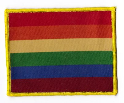 patch - regenboog vlag