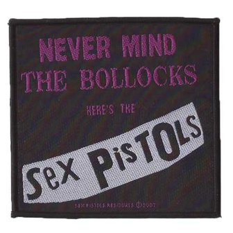 Sex Pistols patch - Never Mind The Bollocks