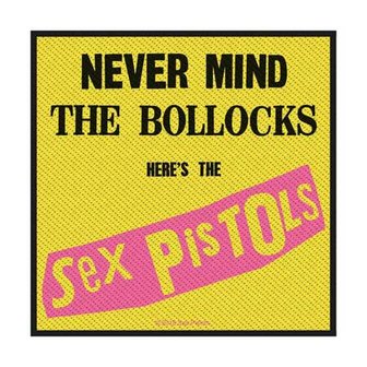 Sex Pistols patch - Never Mind The Bollocks