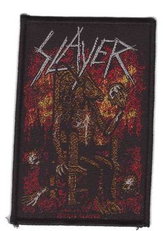 Slayer patch - Devil On Throne