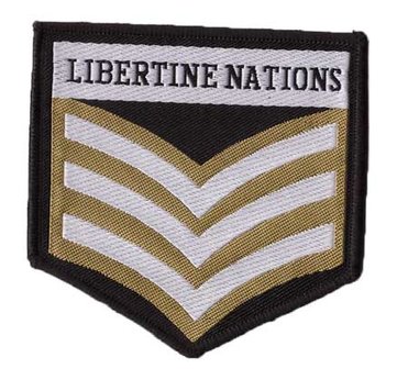 The Libertines patch - Libertine nations