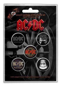 AC/DC button set - For Those About To Rock