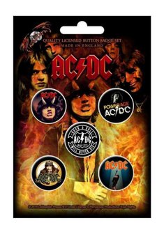 AC/DC button set - Highway To Hell