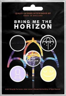 Bring Me The Horizon button set - That's The Spirit