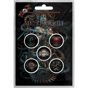 Meshuggah button set - Violent Sleep Of Reason