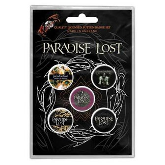 Paradise Lost button set - Crown Of Thorns