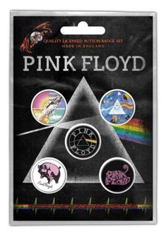 Pink Floyd button set