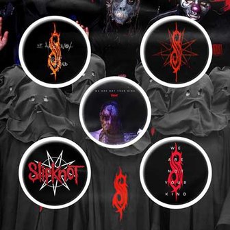 Slipknot button set - We Are Not Your Kind