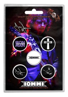 Tony Iommi  button set