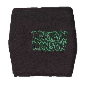 Marilyn Manson zweetbandje &#039;logo&#039;