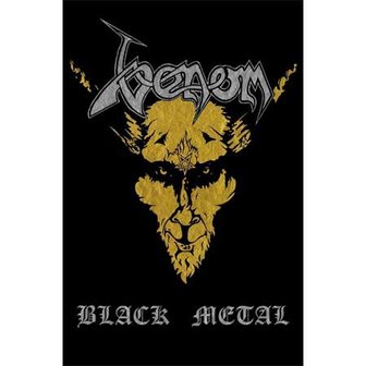 Venom textielposter 'black metal'