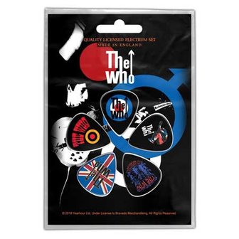 The Who plectrum set - Mod target