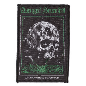 Avenged Sevenfold patch Vortex Skull