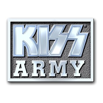 Kiss speld - Army Block