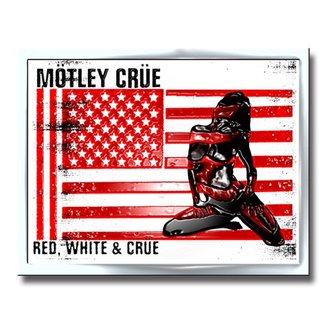Motley Crue speld - Red, White and Crue