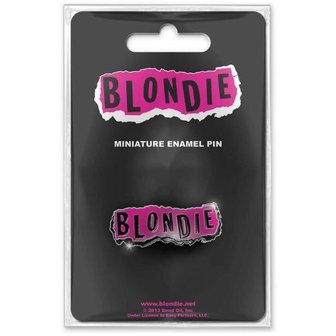 Blondie speld - miniature enamel pin