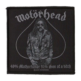 Motorhead patch - 49% Motherfucker