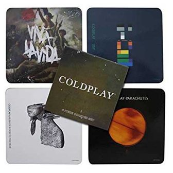 Coldplay onderzetters cadeau set