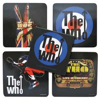 The Who&nbsp;cadeau set onderzetters